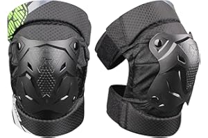 Scoyco Ginocchiere per moto PP Shell Ginocchio Protector Motocross MTB Racing Ginocchio Guard Armatura per Moto ATV BMX Equitazione Pattinaggio Ciclismo