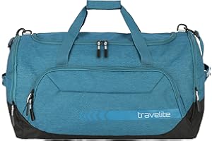 travelite Reisetasche groß, KICK OFF, leichte Reisetasche für Urlaub und Sport, Schwimmbad, Klinikaufenthalt, 60 cm, 73 Liter
