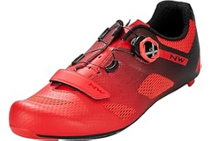 Northwave Storm Carbone Vélo de Route Chaussures de Vélo Rouge/Noir 2021