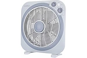 ‎BASTILIPO Bastilipo - Kastenventilator, 40W, mit Timer, Zahara