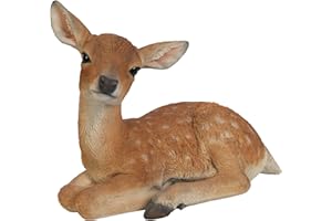 Vivid Arts (XRL-Deer-D Posa daini Ornamento Resina Cervo