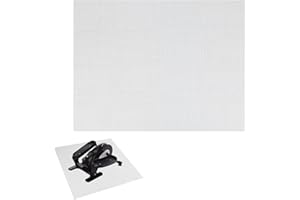 NICENEEDED Tappetino Antiscivolo Macchina per Esercizi per Gambe Ellittiche, Tappetino per Attrezzi da Esercizio Adatto per Pedali Ellittici sotto La Scrivania