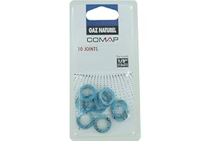 COMAP 10 joints pour gaz naturel - Pour raccords 1/2" (15x21) - S651101