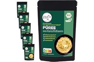 ‎LOWCA LOWER CARB KARTOFFELPRODUKTE | stark kohlenhydratreduziert | kalorienreduziert | protein- und ballaststoffreich | bio (6x Püree)