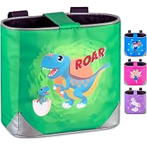 wonneklein Lenkertasche Dinosaurier - Fahrradtasche für Kinder - für Laufrad, Fahrrad, Dreirad & Roller - kompatibel mit Woom & PUKY