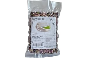 MANDORLE MELI Pistacchio Siciliano Sgusciato - Frutta Secca Fonte di Vitamine e Fibre - Senza Glutine (250g)