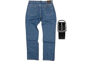 ALL TERRAIN GEAR X WRANGLER Regular Fit Wrangler Stretch Herren Jeans inkl. Texas Gürtel