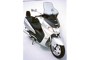 Windschutzscheibe windschild hoch (10cm +) ermax fur BURGMAN AN 250 400 1998 2002 transparent