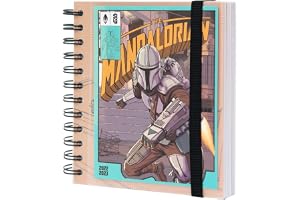 Grupo Erik - Agenda Scolaire 2022/2023 Star Wars, The Mandalorian | Agenda Journalier - Août à Juin | Fournitures Scolaires, Collège et Lycée, Sous Licence Officielle, Rentrée Scolaire
