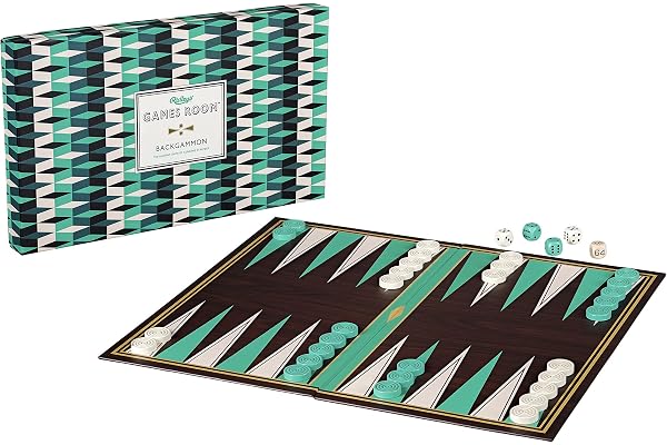 Ridley's Salle de Jeux | Backgammon | Jeu Classique | Amusant pour Tous