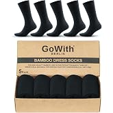 GoWith 5-Piece Bamboo Lycra Seamless 200 Needle Washed Flexible Tightening Quality Black Navy Blue and Colorful Men's &Ccedil; with Elegance Box