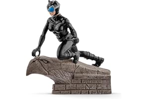 Schleich DC Comics - Figura Superheroína Catwoman, 18,5 cm