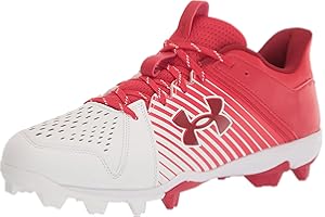 Under Armour Scarpa da baseball stampata in gomma bassa Leadoff da uomo