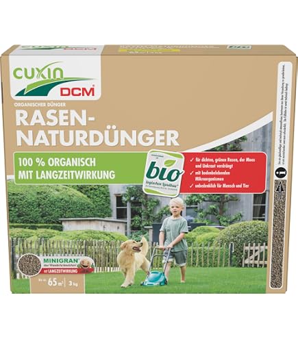 Cuxin DCM Mikrorasen Dnger (3kg) : Amazon.de: Garten