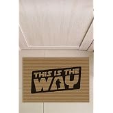 Decovetro Halı Paspas Star Wars Mandalorian The Way Desenli 40 x 60 Cm