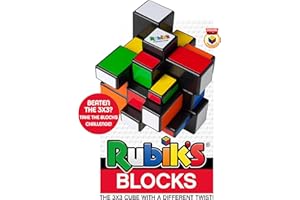 IDEAL, Rubik'S Blocks Cube: Twist, Turn, Learn, Brainteaser Puzzles, Ages 8+