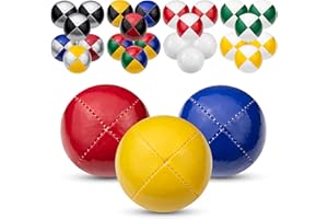 Juggle Dream Set di 3 Palline da Giocoleria Professionali, con Video di Apprendimento Online, Perfette per Principianti ed Esperti