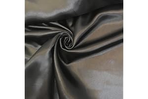 Panini Tessuti, Tessuto Raso Lux Tinta Unita Venduto al Metro, 1 qtà = 100 cm; 2 qtà = 200 cm - Creazioni sartoriali e Abbigliamento