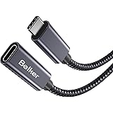 USB C Extension Cable Belkertech Type C Male to Female Thunderbolt 3 Extension Cable USB 3.1 (10Gbps) Charging Sync Extend Co
