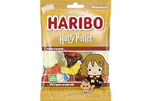 Haribo Harry Potter - Hermione Granger, Caramelle Gommose Edizione Limitata, Gusto Frutta, Ideale Come Regalo - 160gr