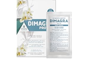PROMOPHARMA Dimagra Protein - Integratore Proteico per Dieta Chetogenica e Controllo del Peso - Proteine in Polvere per Dimagrimento Efficace - Gusto Vaniglia - 10 buste da 22 g