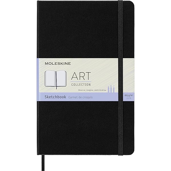 Moleskine Classic Notebook, Pocket, Plain, Black, Hard Cover (3.5