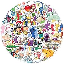 Pikmin waterproof stickers - België