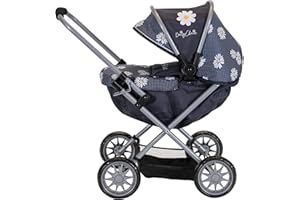 Daisy Chain Pocket, Carrozzina per Bambole - Raccomandata per Bambini dai 18 Mesi ai 3 Anni (Daisy Dot)