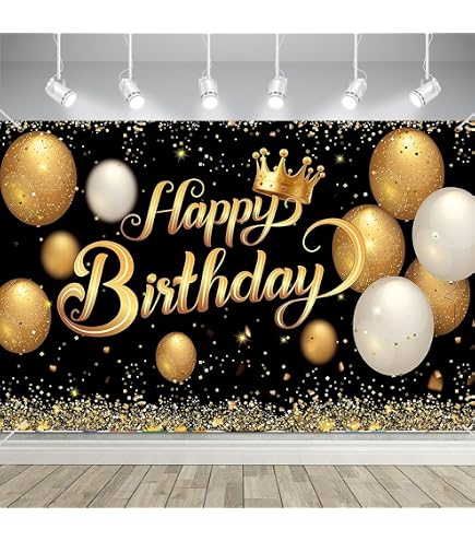 16 compleanno oro rosa e argento olografico Happy Birthday