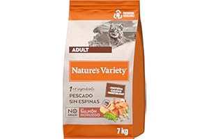 Nature's Variety No Grain Pienso para Gatos Adultos con Salmón Noruego - 7kg
