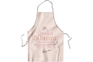 KAÏDENSÏ Grembiule Cucina Divertente - Regalo Compleanno Donna - Gadget Regali Divertenti