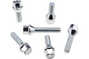 ‎C CARBONADO 8X Radschrauben Radbolzen M12x1,25 26mm Kegelbund Kegel SW17 Längenauswahl