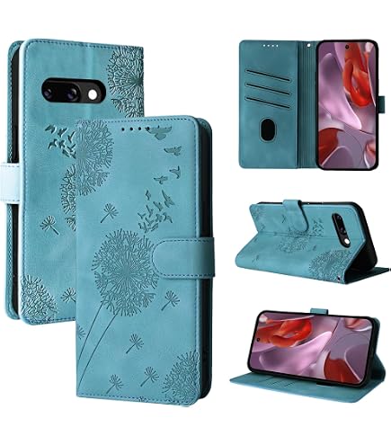 Handyhülle Für Google Pixel 9A – PU Leder Flip Case Mit Kartenfach, Ständer & Kameraschutz