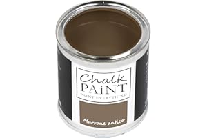 CHALK PAINT PAINT EVERYTHING Chalk Paint Everything® Marrone Antico Kreidefarbe Wasserbasis für Alle Oberflächen einfach zu verarbeiten ohne schlechten Geruch - Chalk Paint Extra Matt (250 ml)
