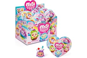 MOJI POPS MOJIPOPS Rainbow Series – One Pack. Caja con 24 sobres con figuras coleccionables. Cada sobre Contiene 1 Mojipop sorpresa y 1 Checklist