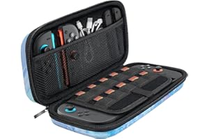 TiMOVO Carrying Case Compatible with Nintendo Switch 2, Travel Carry Case with 10 Game Cartridges & Pocket, Protective Portable Hard Shell Pouch for Switch 2 Console & Accessories, Dreamy Nebula