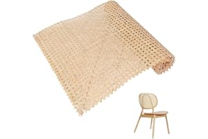 AYYDS Vienna, intreccio in rattan sintetico, realizzato a mano, per la decorazione di mobili fai da te, in vimini, tessuto intrecciato a nido d'ape (beige, 60 x 150 cm)