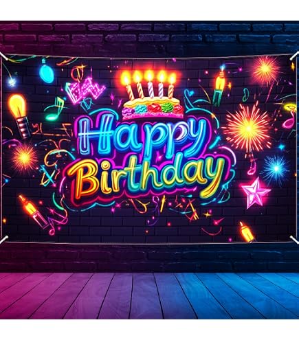 Roaring Good Time Rock Roll Guirlande pour anniversaire musique rock décoration de fête radio guitare musique bannière pour back to 90s hip pop décoration de fête