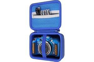 co2CREA Viajar Llevar Fundas Estuche Case para VTech KidiZoom Duo Camera FX cámara de Fotos Digital（Case Only）