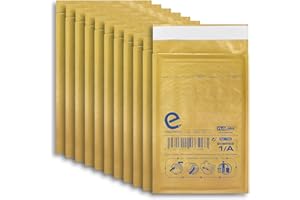 FLOJIM 10 Sobres Burbuja - 130 x 170 mm. (nº 1)