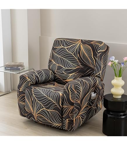 Housse Élastique Pour Fauteuil Relax Électrique Releveur - Protection Confortable 1 Place Avec Poches Latérales, Anti-Taches Et Amovible (#25)