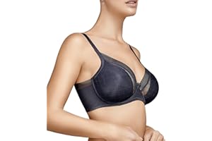 Selene, Sujetador Mujer con Elegante Diseño Geométrico, con Aros y Relleno, Colección Katia