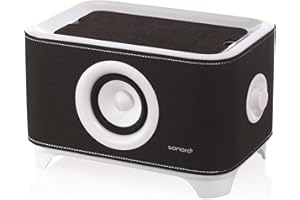 Sonoro Troy, mobiler Lautsprecher und Ladestation, weiß/schwarz