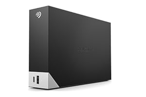 ‎SEAGATE Seagate One Touch HUB 8TB, Externe Festplatte, 2 fach USB Hub, 3.5 Zoll, USB 3.0, PC, Notebook & Mac, inkl. Data Rescue Service (STLC8000400)