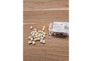 styriaLUX Pack of 100 8 mm felt barrel cleaner pellets felt cleaner for calibre 7.62 .308 NATO 7.92 8 x 57 8 x 56 Rifles Rifles Shotguns Carabiner for Cleaning Care and Oiling for the Gun Barrel