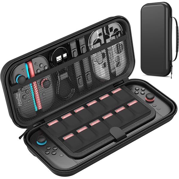Housse De Protection AKUMA CYBER S11 Pour Nintendo Switch 2, Noire – Neuve, Emballée, Protection Robuste