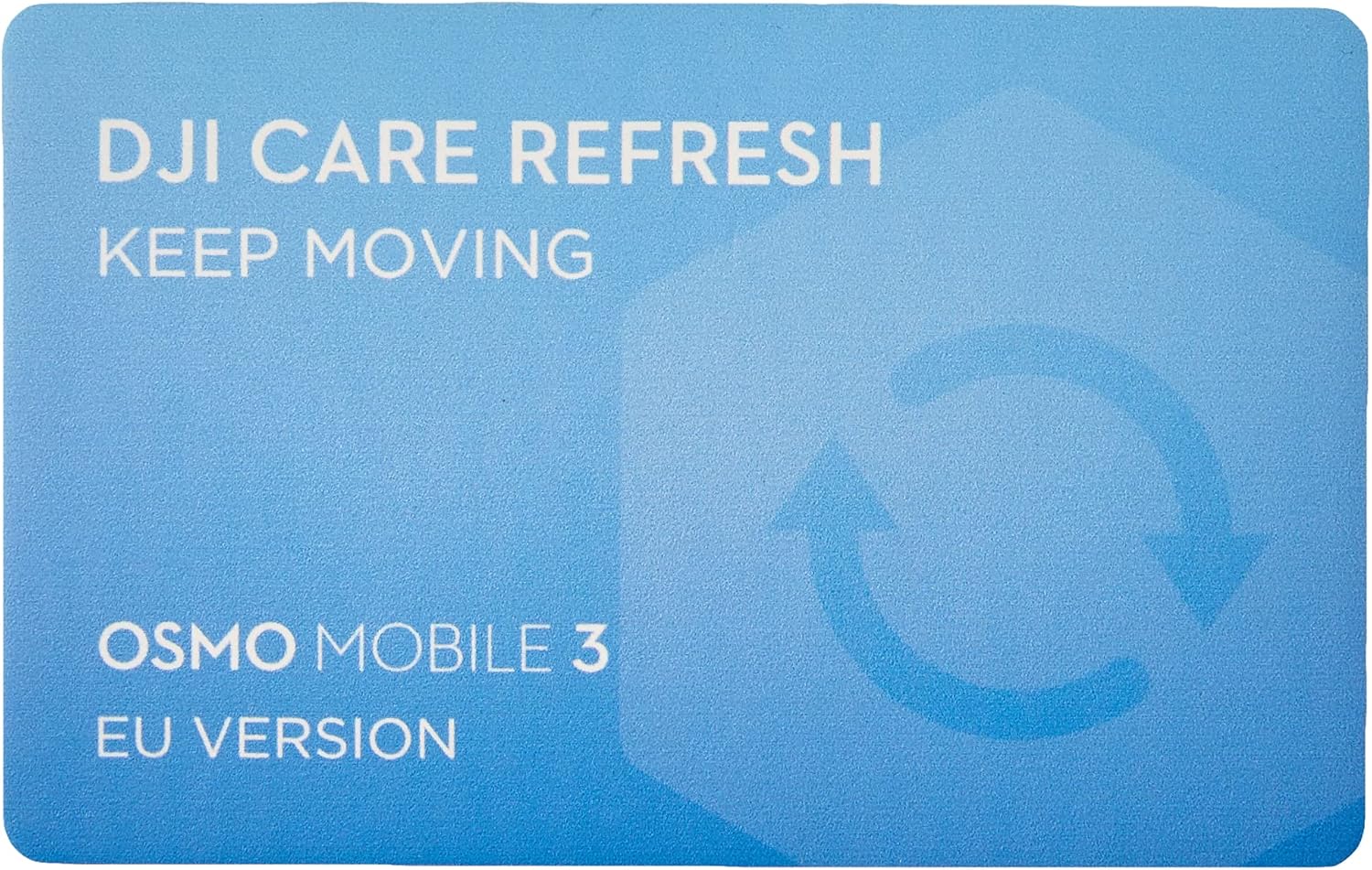DJI Osmo Mobile 3 Care Refresh, Servicio post-venta, hasta Dos Sustituciones en 12 Meses, Asistencia Rápida, Cobertura de Accidentes y Daños por Agua, Activado dentro 30 días