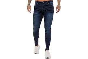 989Zé ENZO Mens Super Skinny Slim Fit Stretch Jeans Denim Pants EZ326 All Waist Sizes UK