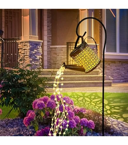 U.saf Firefly Hanging Watering Can Solar Lights Charming Outdoor - View #7