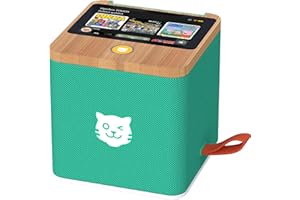 tigermedia tigerbox TOUCH PLUS grün| Streaming-Hörbox für Kinder | Stereo-Klang | Farb-Touchdisplay | Hörspielbox mit Nachtlicht | Bluetooth-Kopfhöreranschluss | extra starker Akku